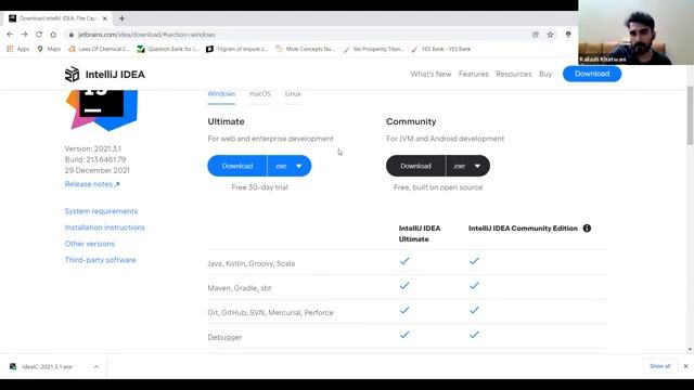 Installation of JDK and IntelliJ IDEA - Lecture 1 смотреть онлайн