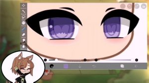 [Туториал по обработке глаз] гача клуб/перевод