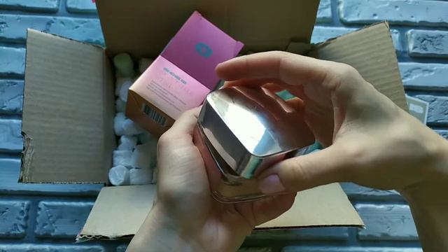 Распаковка посылки от Shine Is ❤️ Крем для лица со светоотражающими частицами смотреть онлайн