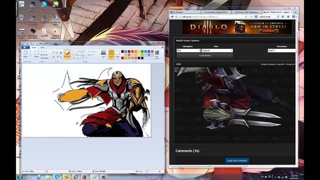 Zed on MS Paint for windows 7 смотреть онлайн