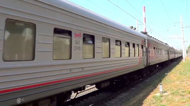 ЧС2к-908 с поездом №116 "Москва – Уфа" смотреть онлайн