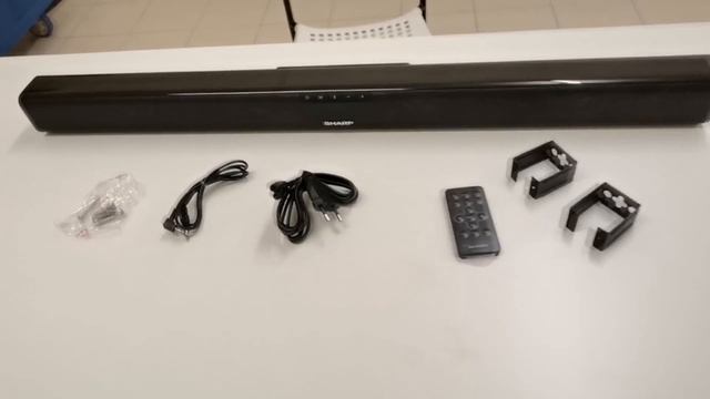 [UNBOXING] SHARP SOUND BAR HT-SB110 (sound check equalizing changed due to copyright strike claim) смотреть онлайн