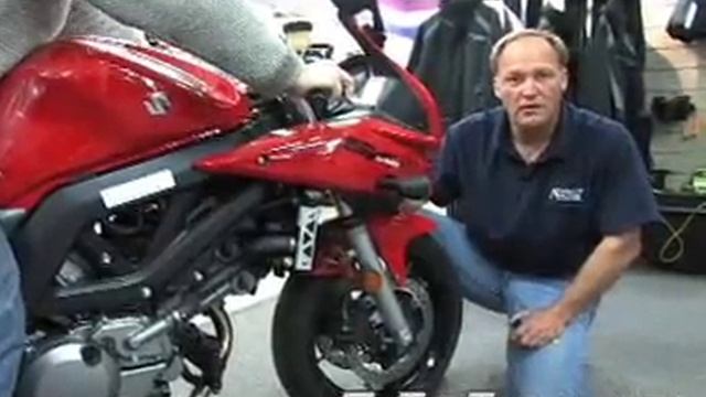 2007 Suzuki SV650 S Suspension Evaluation смотреть онлайн