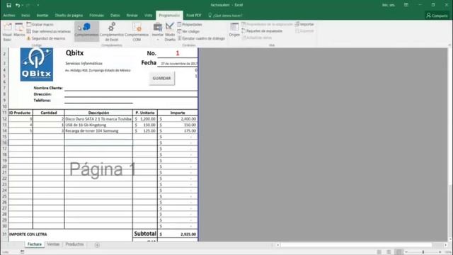 ? EXCEL básico | Como hacer una factura AUTOMÁTICA en Excel con macros смотреть онлайн