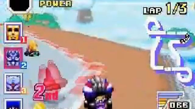 [GBA] Konami Krazy Racers -- Gameplay смотреть онлайн