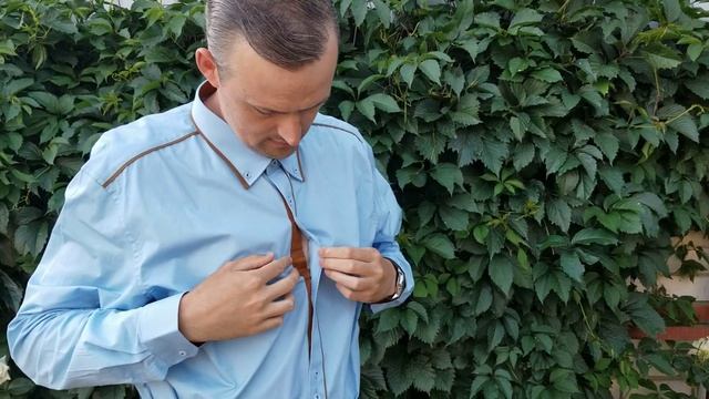 Мужская рубашка с Алиэкспресс смотреть онлайн