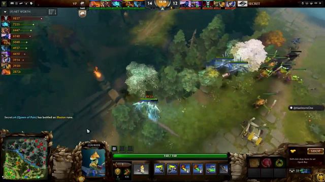 (ОБЯЗАНЫ ПОСМОТРЕТЬ) Virtus Pro Vs Secret  игра 2 The International 2015 Main Event Bo3