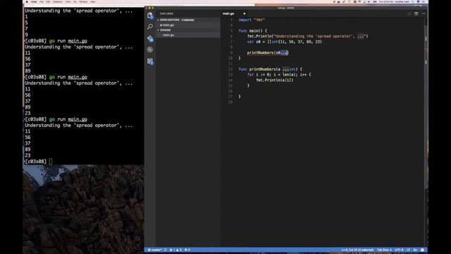 #golang #web_programming #striversity 03.08 Slice Spread Operator in Go смотреть онлайн