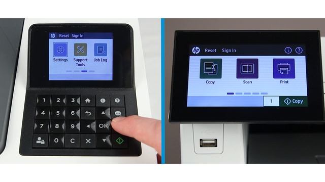 HP LaserJet Enterprise M407, MFP M431, M455, MFP M480에서 FutureSmart 5 펌웨어 업그레이드 смотреть онлайн