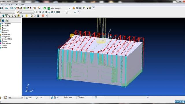 Powermill Tutorial | Delcam Powermill Tutorial | Part, 18