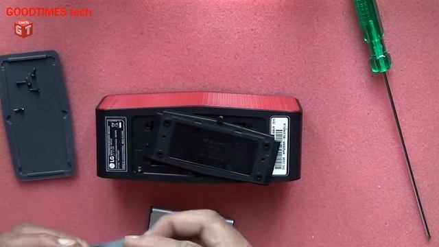 LG Bluetooth speaker NP-5550 | How to replace battery. смотреть онлайн