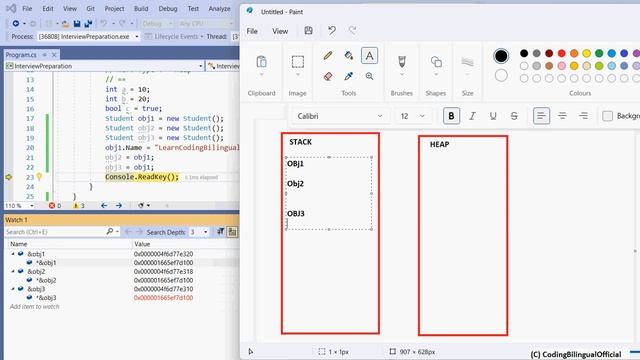 What is Reference Type in C# Hindi смотреть онлайн