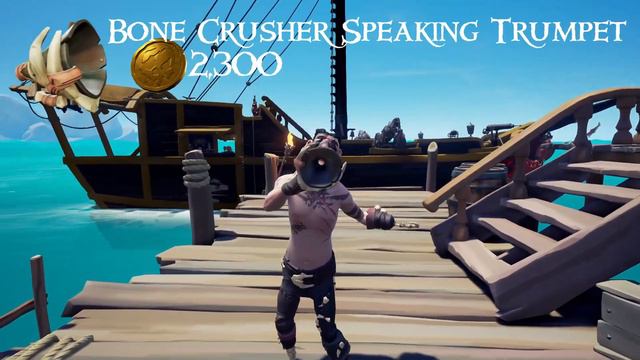 Bone Crusher Equipment Showcase Sea Of Thieves Cosmetics смотреть онлайн