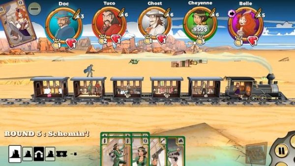 Colt Express online. Кольт экспресс настольная игра.