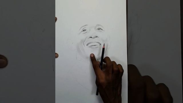 Barack Obama| #pencilart #sketching #pencildrawing #drawing #drawingtutorial #portrait