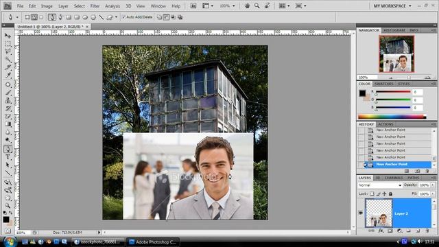 Adobe Photoshop CS4: Erasing backgrounds, the pen tool and paths смотреть онлайн