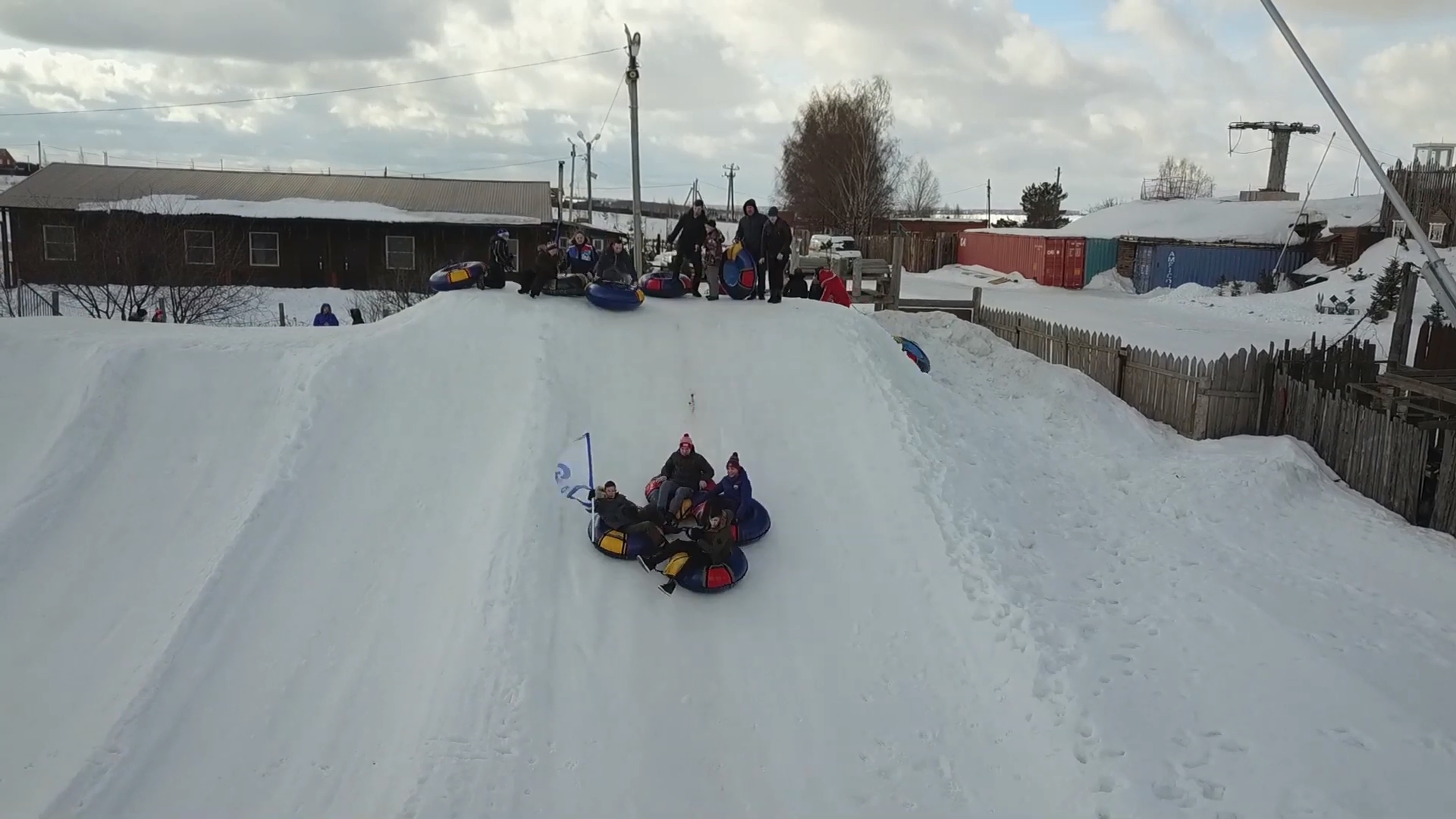 Покатушки на ватрушках, 16 марта 2019 г. смотреть онлайн