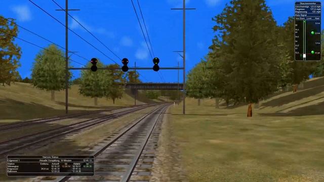 Microsoft Train Simulator Gameplay HD  -  Northeast Corridor  -  Introductory Train Ride Teil 2/4