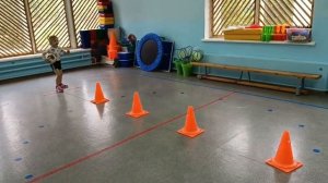 Мой веселый мячик. Упражнения с мячом для детей 4-5 лет.