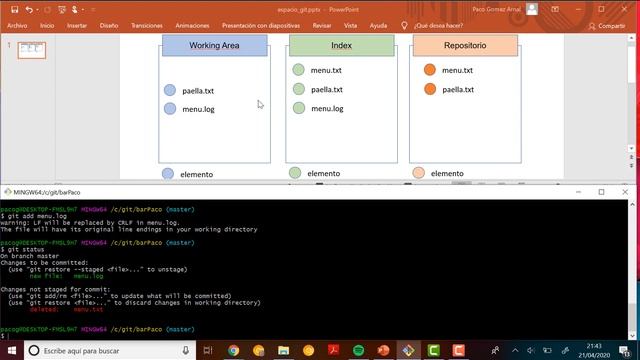 CURSO DE GIT - 11 - mover ficheros смотреть онлайн