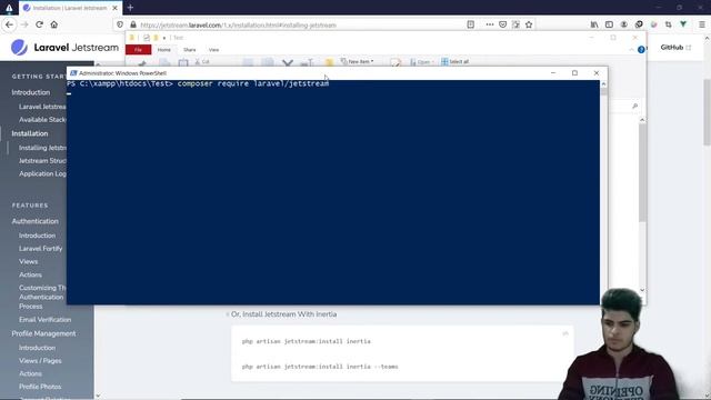 inertia install ? نصب اینرشا смотреть онлайн