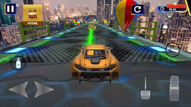 Car GT Stunts Racing Games 3D - Mega Ramp Racing Car Stunt - Android Gameplay смотреть онлайн