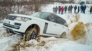 ЧТО МОГУТ ПОНТЫ против НИВЫ? RANGE ROVER на бездорожье!