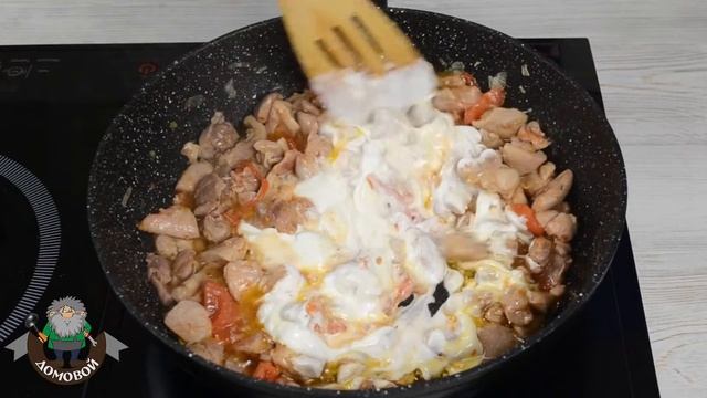 КУРИНОЕ ФИЛЕ В СЛИВОЧНОМ СОУСЕ | БЛЮДО 10 из 10! смотреть онлайн