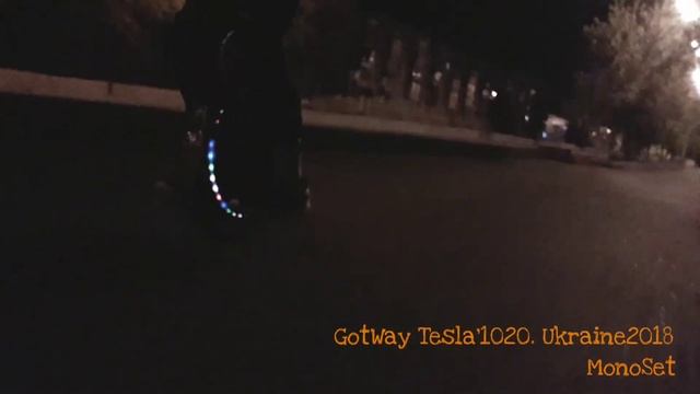 Моноколесо GotWay Tesla'1020. смотреть онлайн