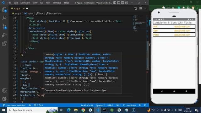 React Native tutorial in Hindi #17 Component in Loop with Flatlist смотреть онлайн
