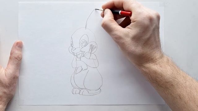 Master Drawing hare with This Easy Pencil Tutorial for Kids - How to draw a hare in stages using смотреть онлайн