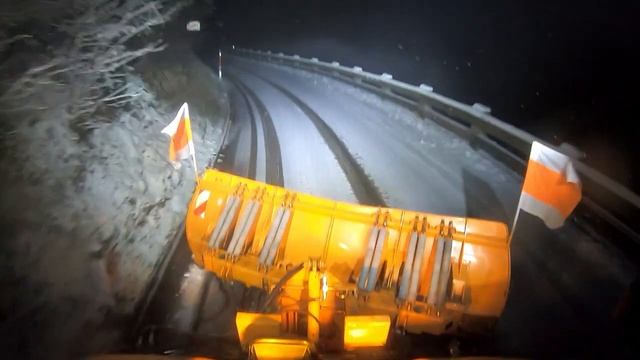 ❄️Snow Plowing ❄️ Winter Service | 17.12.2022 | Unimog U400 #winterdienst #viral #winter