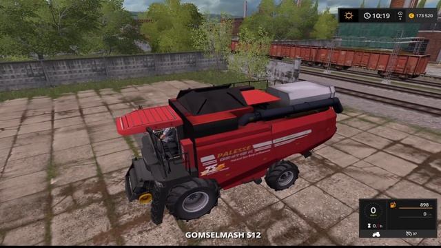 #ОБЗОР#MOД газомоторный комбайн ПАЛЕССЕ GS4118K v08.03.21 #ДЛЯ FARMING SIMULATOR 2017# смотреть онлайн