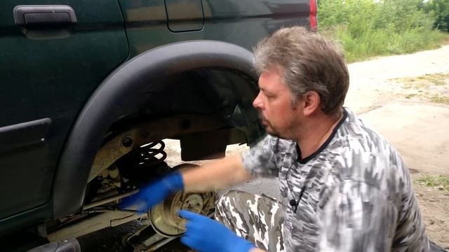 Состояние рамы после обработки DINITROL 2 ГОДА СПУСТЯ