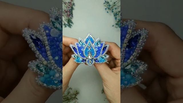 Брошь из бисера #top #shortvideo смотреть онлайн