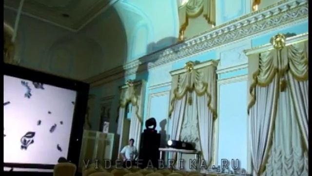 Видео обои в "Голубом зале" Константиновского дворца смотреть онлайн