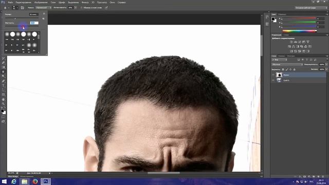 Как вырезать человека или объект в Adobe Photoshop CS6 смотреть онлайн