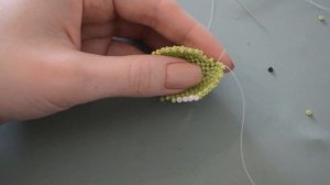 ? Дракоша из бисера.  Часть 2 из 8.  Бисероплетение.  Мастер класс