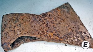 Реставрация ржавого топора