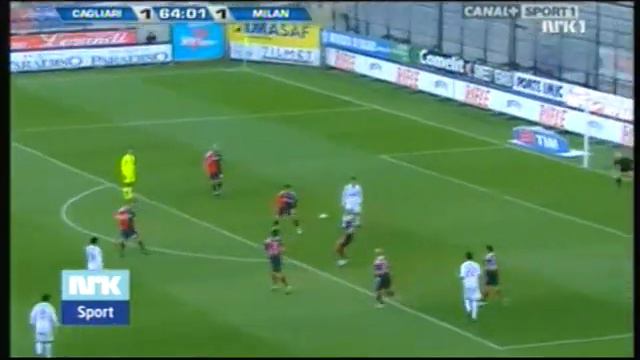 Milan goals vs Cagliari (25/11/2007) смотреть онлайн