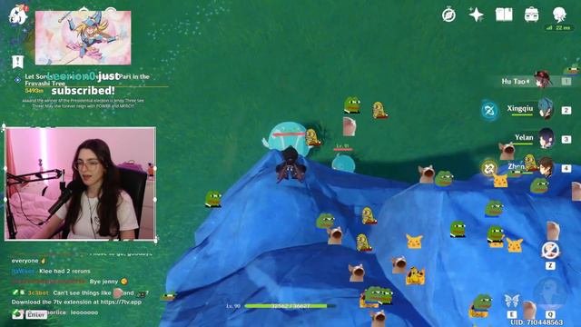 How to jump on the Anemo Slime смотреть онлайн