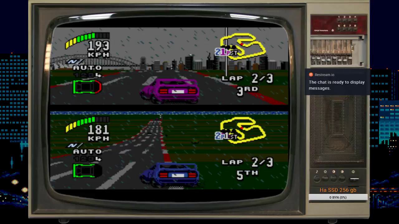Sega - Top Gear 2 - 2 Players