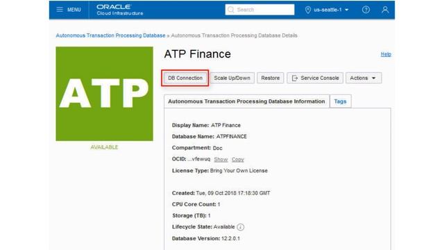 Provision Autonomous Transaction Processing смотреть онлайн