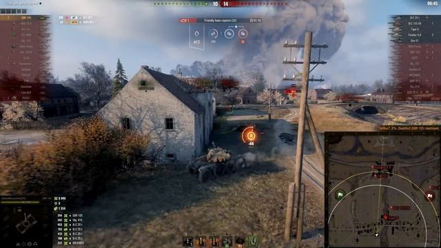 ⛔ Most Reckless Crazy Battle Ever! ► World of Tanks EBR 105 Gameplay смотреть онлайн