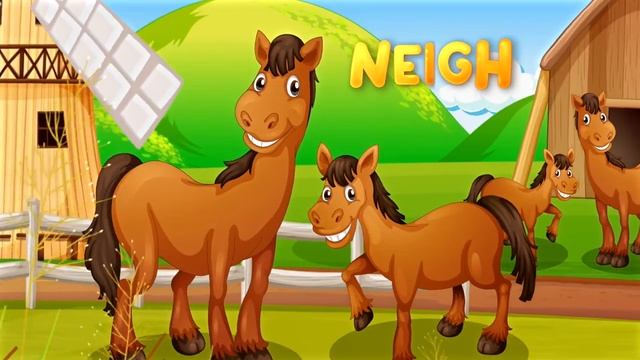 These Are the Sounds of Animals! Animal Sounds Song for Kids смотреть онлайн