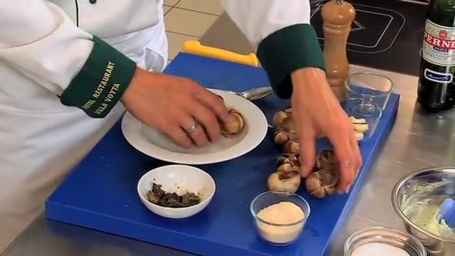 Запечёные улитки, рецепт смотреть онлайн