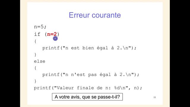 [ProgC] Chapitre 3 - conditions, if, else, switch смотреть онлайн