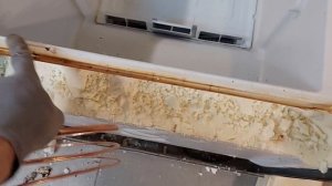 Ремонт холодильника Аристон , замена контура обогрева