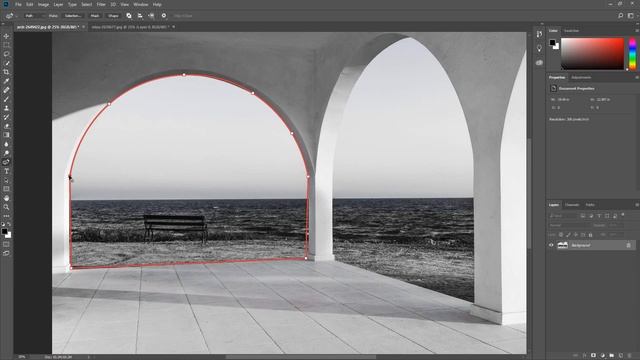 How to use the New Curvature Pen Tool in Photoshop CC 2018 смотреть онлайн