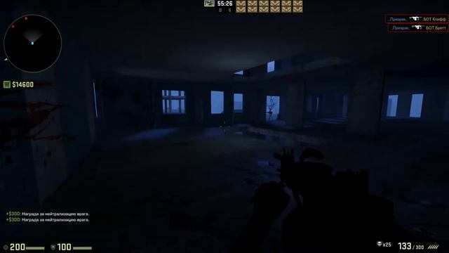 ШОК!!!!Один Сильвер против 1000 ботов!!! |СS-GO| Zombies Mod #1 смотреть онлайн